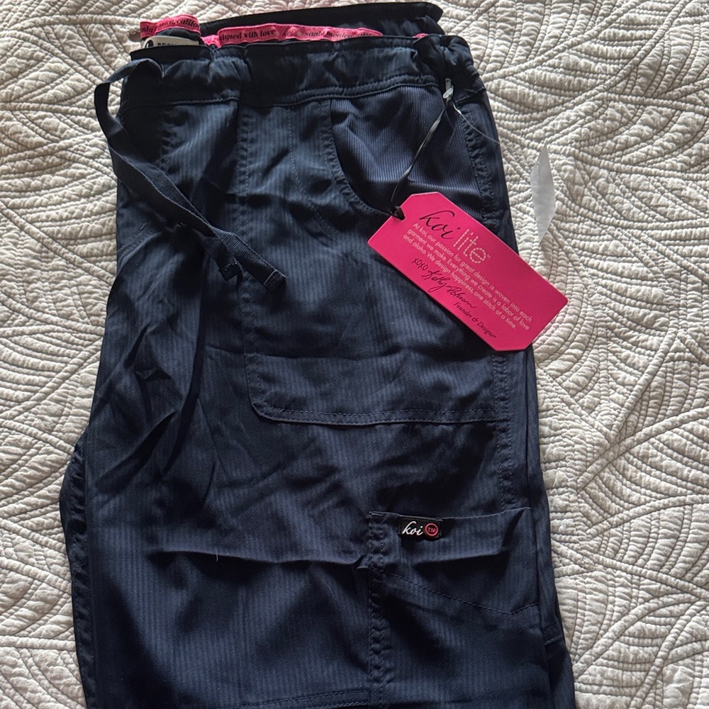 Koi Lite Navy Blue Scrub Pants